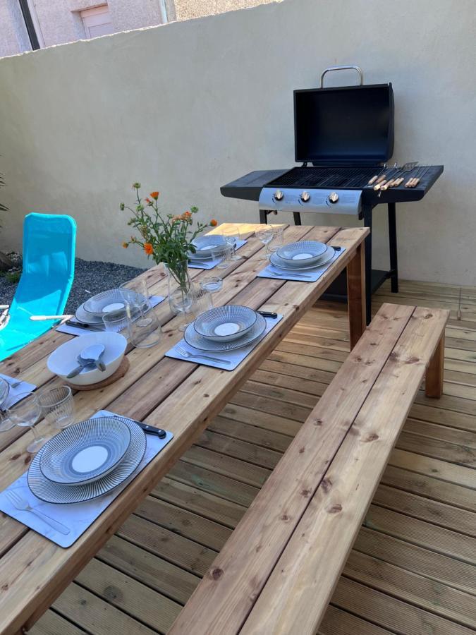 Charmante Maison Climatisee Avec Piscine Au Calme A 卡尔卡松 外观 照片